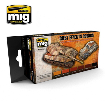 RUST EFFECTS COLORS von MIG