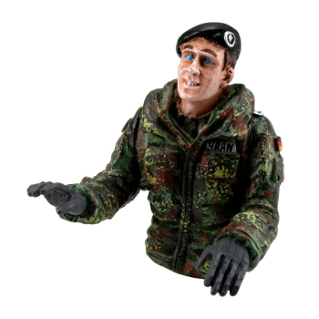1/16 Halbfigur Panzerkommandant Leopard