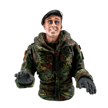 1/16 Halbfigur Panzerkommandant Leopard