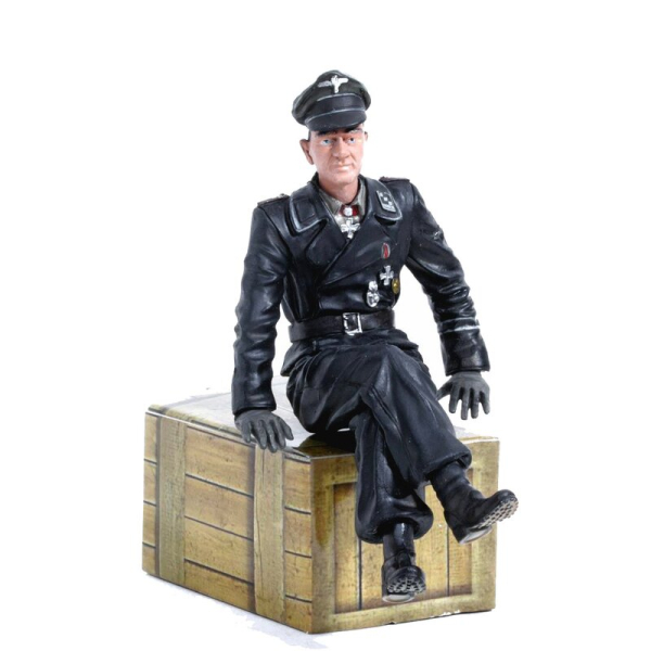 Militärfiguren 1:16 "Michael Wittmann Hauptsturmführer sitzend"