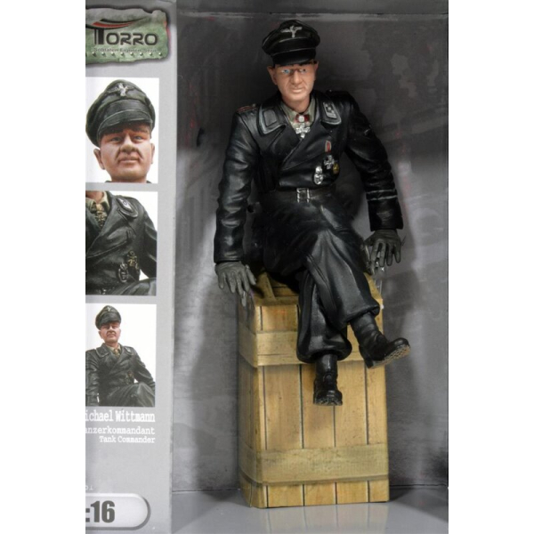 Militärfiguren 1:16 "Michael Wittmann Hauptsturmführer sitzend"