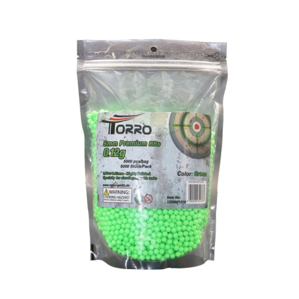5000 Schuss 6mm Munition Grün