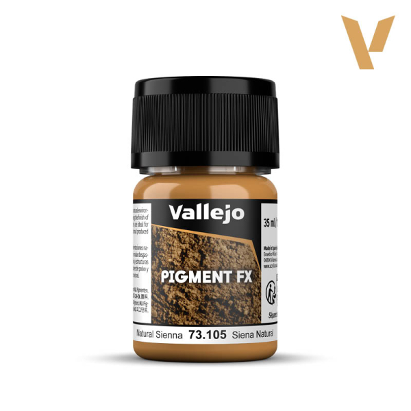 Pigment "Natürliche Siena" von Vallejo