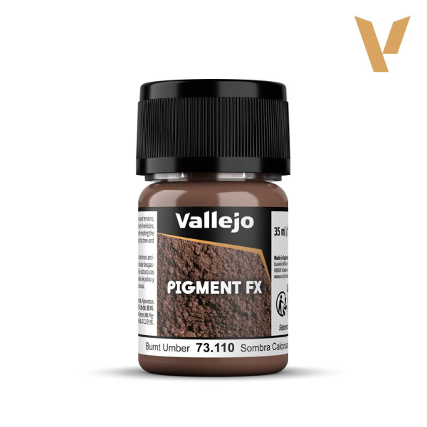 Pigment "Verbrannter Schatten" von Vallejo