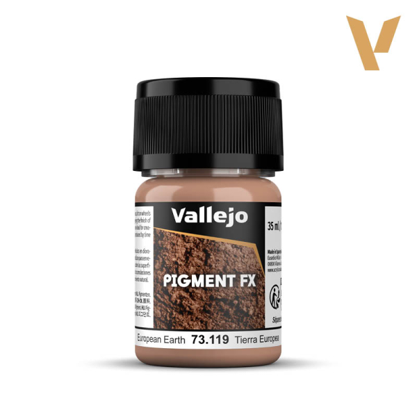 Pigment "Europäische Erde" von Vallejo