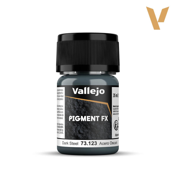 Pigment "Dunkler Stahl" von Vallejo